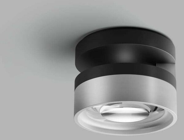 Plafoniere LIGHT-POINT, reglabil, Negru, Camera de zi, Aluminiu