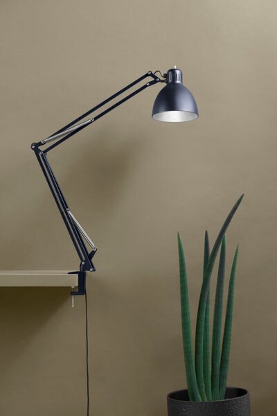 Lampă de masă NORDIC LIVING, Auriu / Alamă, Studiu / Birou, Aluminiu