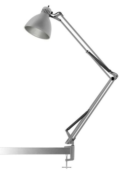 Lampă de masă NORDIC LIVING, Gri, Studiu / Birou, Aluminiu