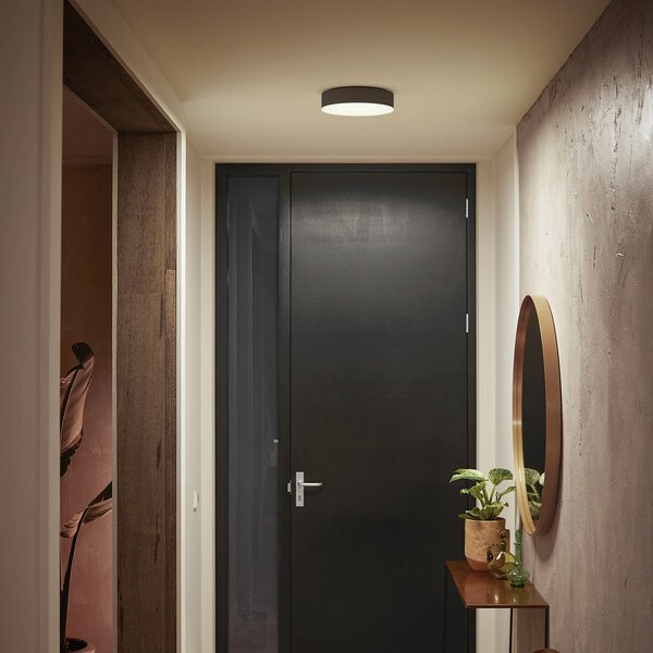 Plafoniere Philips Hue, Philips Hue, reglabil, Negru, Camera de zi, Metal, Modern
