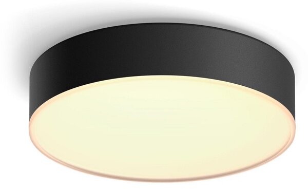 Plafoniere Philips Hue, Philips Hue, reglabil, Negru, Camera de zi, Metal, Modern