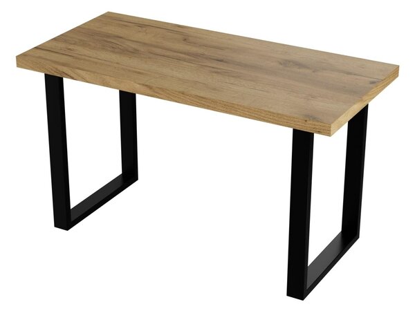 Masă de sufragerie Ivony 120 (craft auriu). 1092039