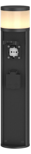 Lampă de Exterior Lucande, Corban, Negru, Terasă, Aluminiu, Modern
