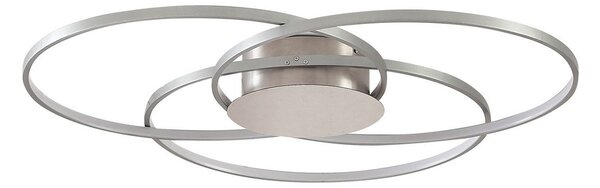 Plafoniere Lindby, Riley, reglabil, Metalic, Camera de zi, Aluminiu, Modern