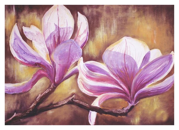 Tablou - Flori de magnolie (70x50 cm)