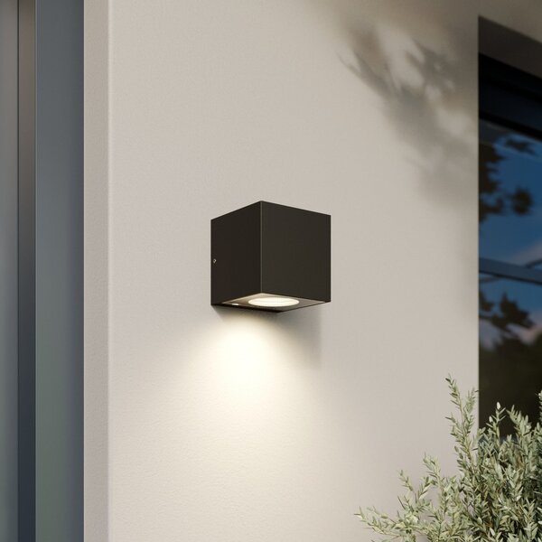 Lămpi de exterior Arcchio, Tassnim, reglabil, Negru, Terasă, Metal, Modern