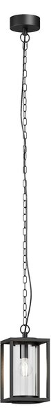 Lămpi de exterior Lucande, Ferda, reglabil, Negru, Terasă, Aluminiu, Modern