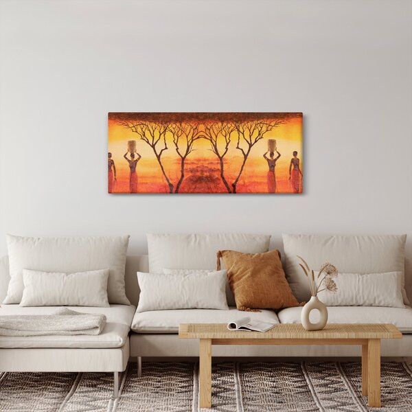 Tablou - Savana africană (120x50 cm)