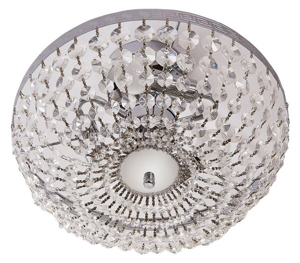 Plafoniere Lindby, Mondrian, reglabil, Transparent, Zona coridorului, Cristal, Modern