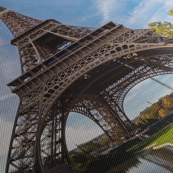 Tablou - Turnul Eiffel colorat (90x60 cm)