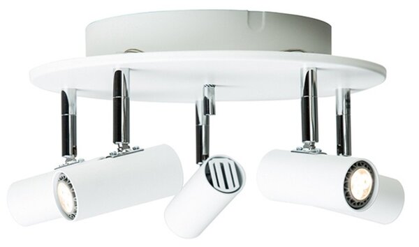 Cato 5-spot Plafonieră Matt White