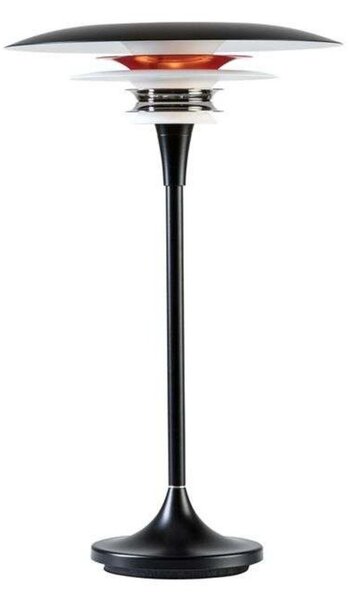 Diablo Veioză Ø30 Matt Matt Black/Glossy Red- Belid