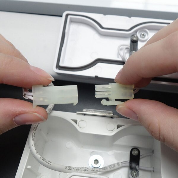 Müller-Licht Lampă LED mediu umed Aquafix senzor 150, Alb, Plastic
