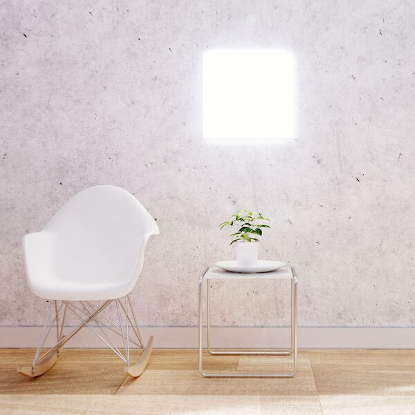Tint Müller Licht panou LED Aris 30 x cm, alb, reglabil, Alb, Camera de zi / sufragerie, Metal, Modern