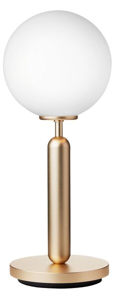 Lampă de masă Nuura Aps, Miira Table, Auriu / Alamă, Camera de zi, Metal, Design