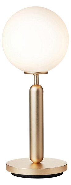 Lampă de masă Nuura Aps, Miira Table, Auriu / Alamă, Camera de zi, Metal, Design