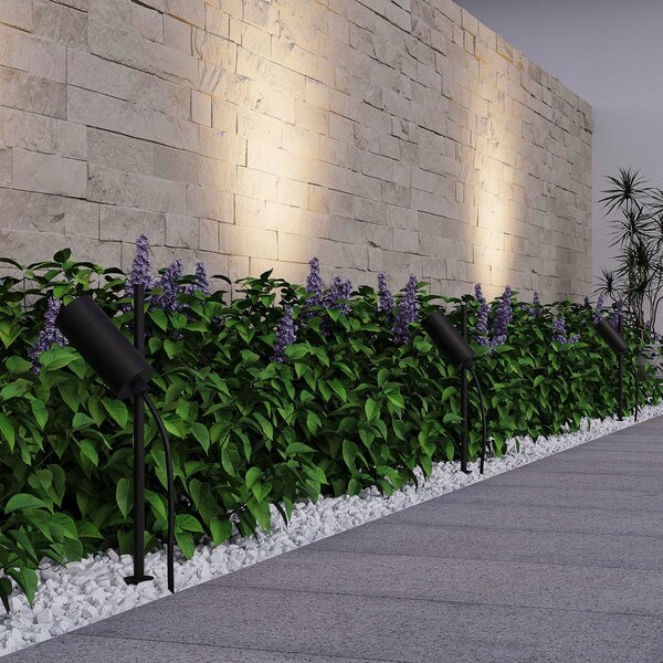 Molto Luce Chopa LED lampa de sol Chopa, reflector reglabil pe înălțime, Negru, Metal, Modern