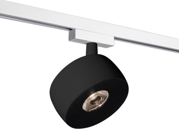 Molto Luce Spot cu LED Vibo Volare 927 alb/negru 10°, Negru, Camera de zi / sufragerie, Metal, Modern