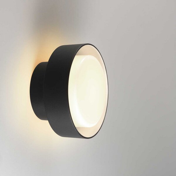 Plaff-On Lampă de perete exterior/plafonieră Negru