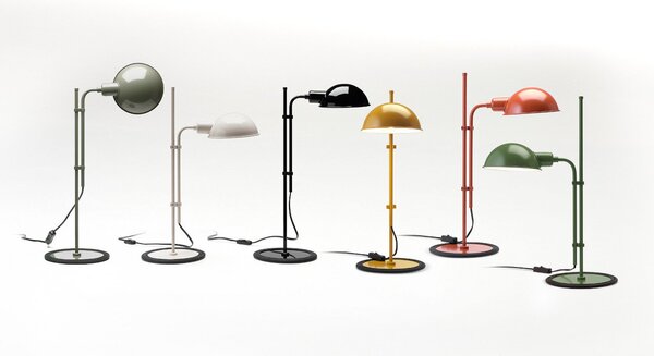Lampă de masă MARSET, Funiculí, Portocaliu, Camera de zi, Metal, Design