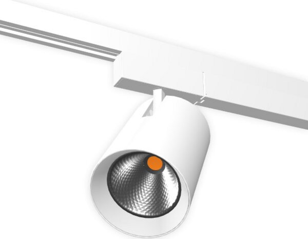 Molto Luce Track spot Mova S Basic Volare 930 alb 24° 67mm, Alb, Camera de zi / sufragerie, Metal, Modern