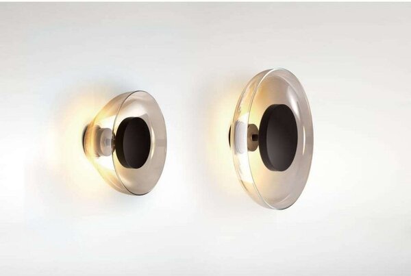 Lampă de perete MARSET, Aura, Transparent, Camera de zi, Plastic, Design