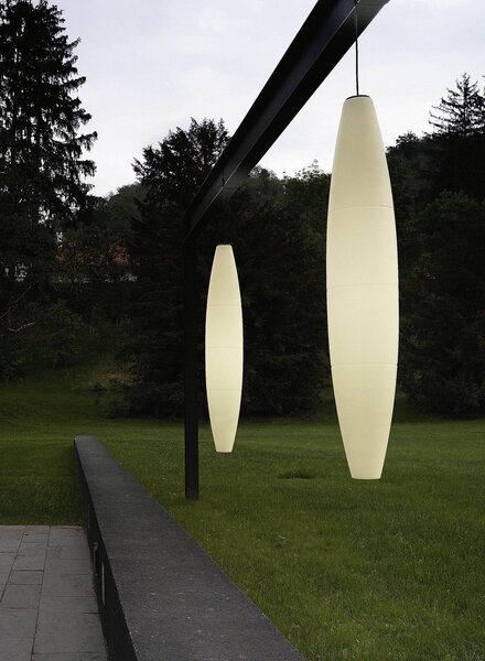 Lustră Pendul Foscarini, Alb, Terasă, Plastic