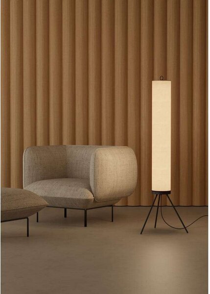 Lampadar Aromas del Campo, Nooi, reglabil, Bej, Camera de zi, Țesătură / Textil, Scandinavă