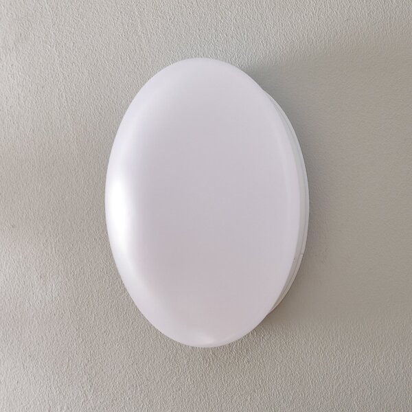 MEGAMAN Megaman Renzo+ aplică per LED ColorSelect senz HF, Alb, Hol, Plastic, Plafon rotund direct