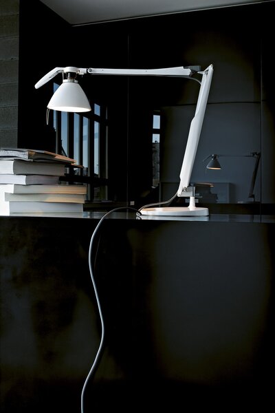 Lampă de masă Luceplan, Metalic, Studiu / Birou, Metal