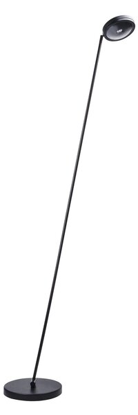 MEGATRON Ottica Stando Lampadar LED, negru, reglabil, Negru, Studiu / Birou, Metal, Modern