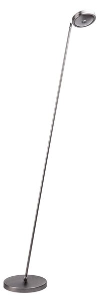 MEGATRON Ottica Stando Lampadar LED, titan, reglabil, Gri, Studiu / Birou, Metal, Modern