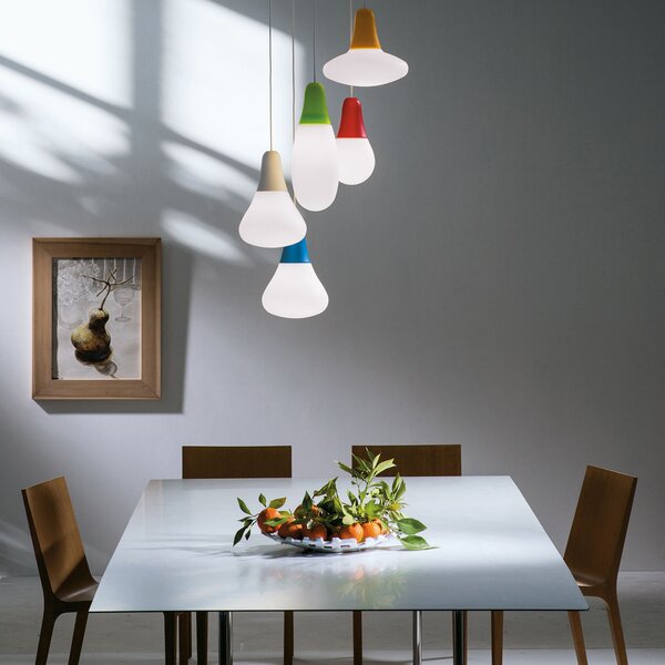 Martinelli Luce candelabru Ciulifruli, alb, polietilenă, reglabil, Alb, Camera de zi / sufragerie, Plastic, Design