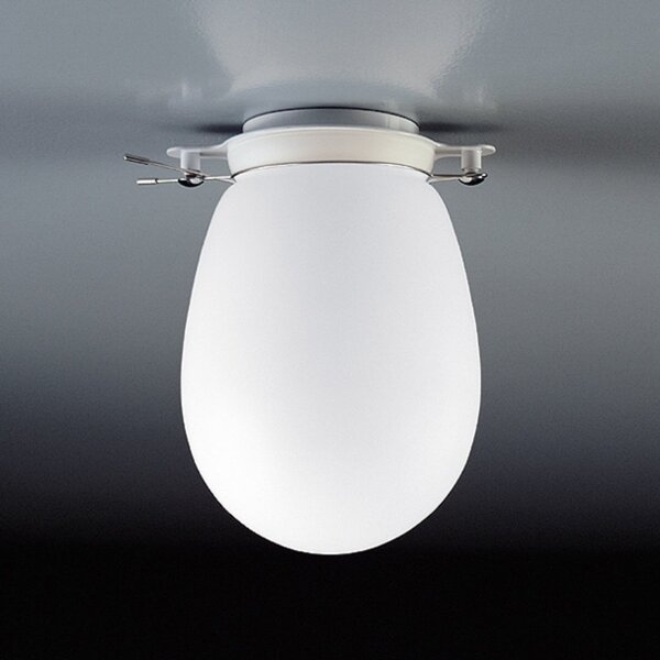 Milan Iluminación Bano plafonieră cu sticlă opal, reglabil, Alb, Hol, Sticlă, Modern