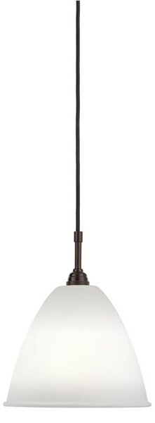 Lampă suspendată Bestlite BL9, Ø 21 cm, negru/opal