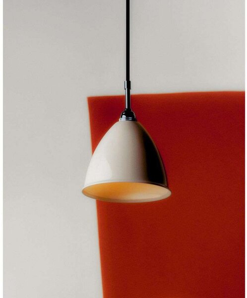 Lampă suspendată Bestlite BL9, Ø 21 cm, negru/opal