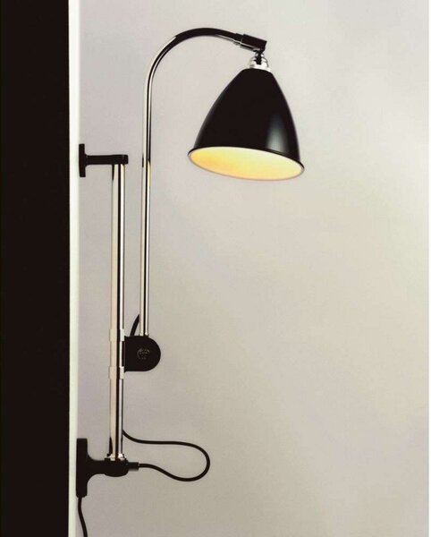 Aplică Bestlite BL5, Ø 16 cm, negru/alamă/alb - GUBI