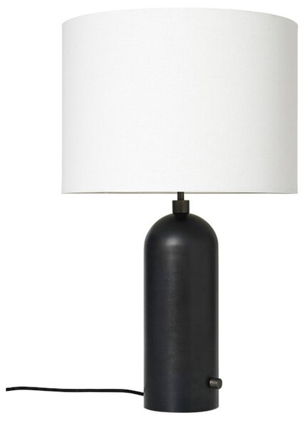 Lampă de masă GUBI, reglabil, Negru, Camera de zi, Marmură