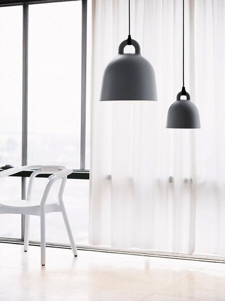 Lustră Pendul Normann Copenhagen, Gri, Camera de zi, Aluminiu