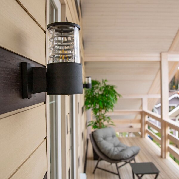 Maytoni Aplică de exterior Bronx 1 flux, reglabil, Negru, Metal, Modern