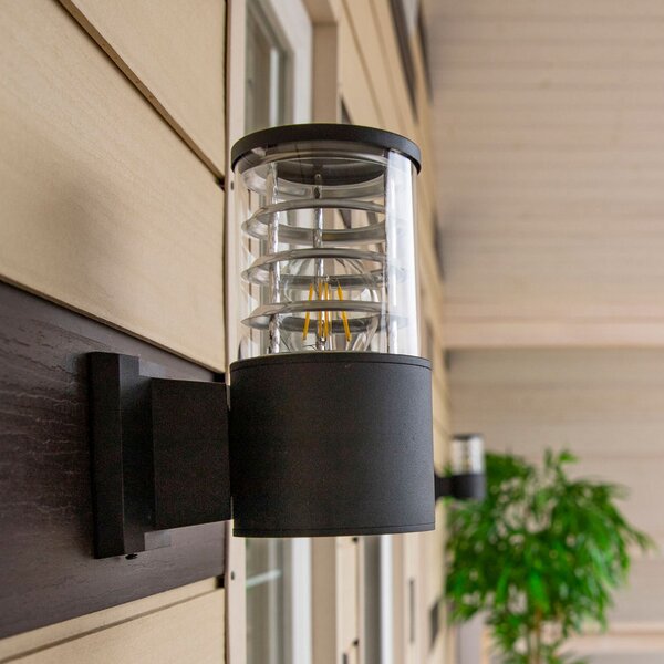Maytoni Aplică de exterior Bronx 1 flux, reglabil, Negru, Metal, Modern