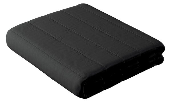Cuvertura matlasata cu model culoare negru