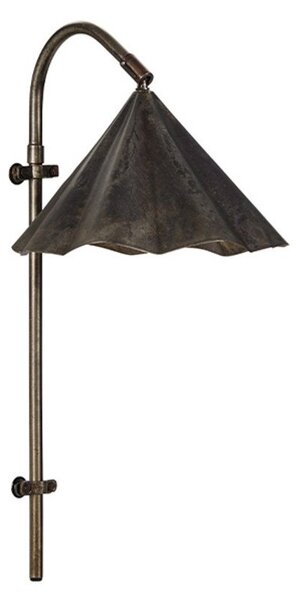 Lampă de perete House Doctor, Maro / Rugină, Camera de zi, Metal