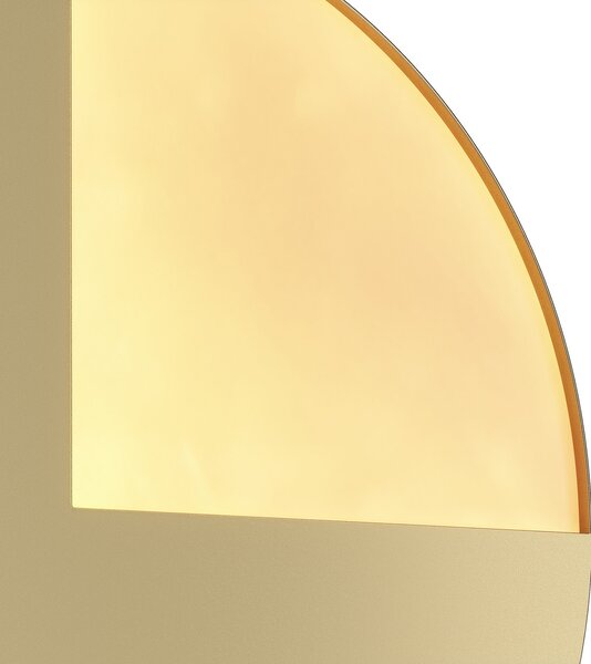 Maytoni Jupiter LED, auriu, Ø 25cm, Auriu / Alamă, Camera de zi / sufragerie, Metal, Modern