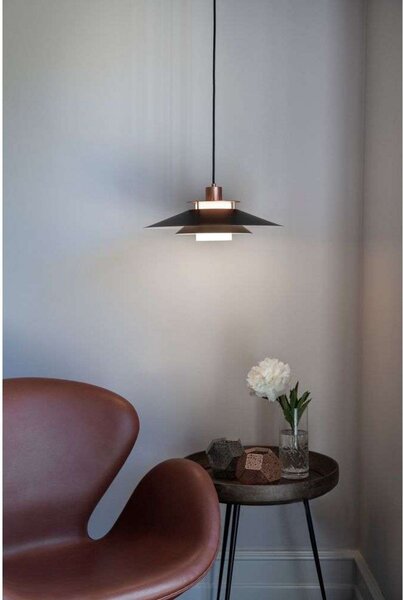 Lustră Pendul Halo Design, Negru, Sala de mese, Metal
