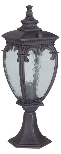 Maytoni Fleur lampă cu postament bronz, reglabil, Negru, Metal, Antichitate