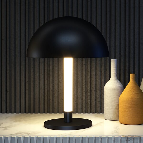 Maytoni Ray lampă de masă LED, Negru, Camera de zi / sufragerie, Metal, Modern