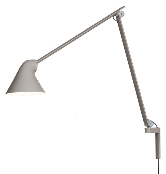 Lampă de perete Louis Poulsen, NJP, Gri, Camera de zi, Metal, Design