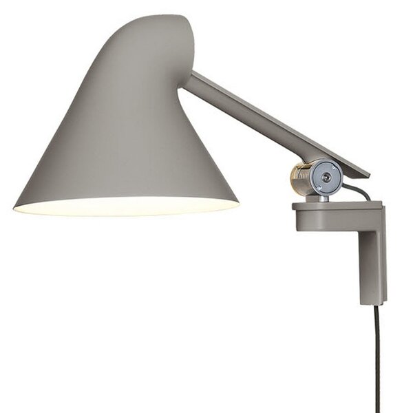 Lampă de perete Louis Poulsen, NJP, Gri, Camera de zi, Metal, Design