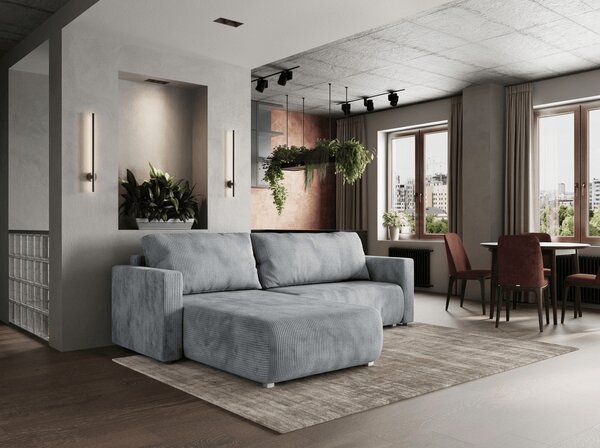 Coltar extensibil TAFIRA, gri deschis, colt interschimbabil